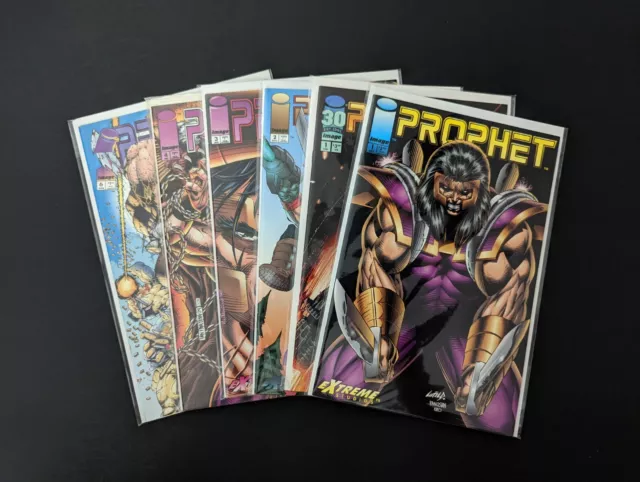 💥 Prophet 1 (X2) 2 3 4 6 Image Comics 1993 Vol 1 Lot Of 6 Run Set