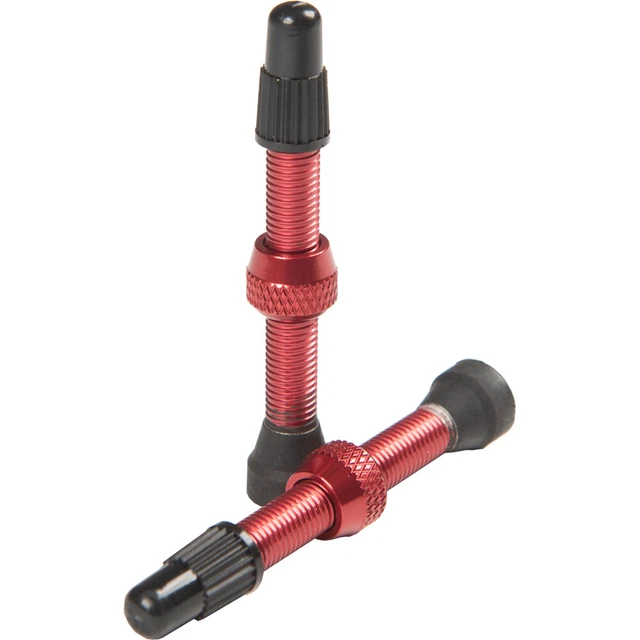 Stan's NoTubes Ventil 44mm Aluminium, SV, paarweise rot