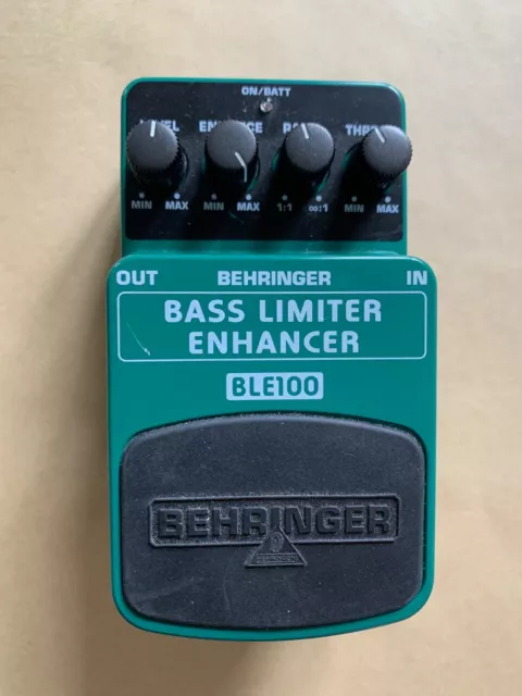 Behringer Bass Limiter Enhancer BLE100 Pedal