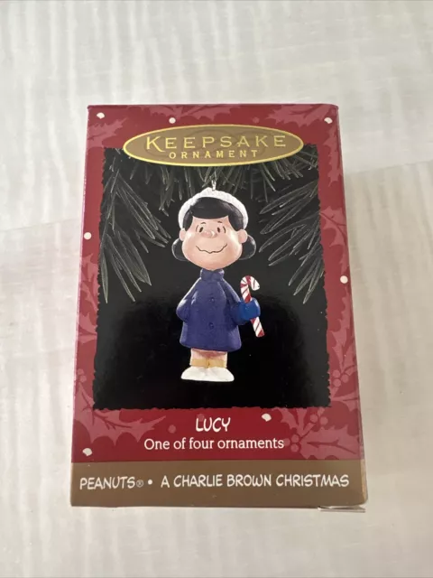 Hallmark Keepsake Ornament Peanuts "A Charlie Brown Christmas" -- Lucy   NEW