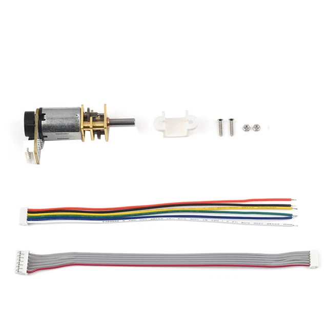 MOTEUR À ENGRENAGES MéTalliques Type Microphone N20 DC, 12 V, 200 /Min