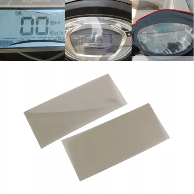 2Pcs 87*41mm Linear Polarized Filter Glossy Polarizer Film For Electric HY2