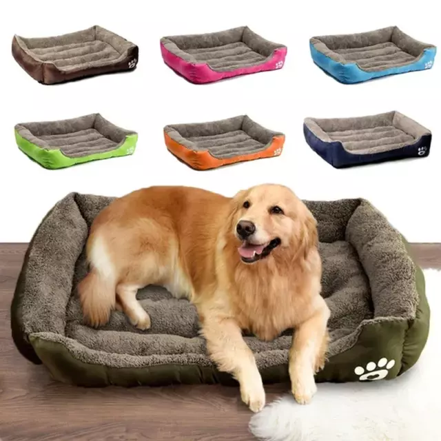 2018 Kennel Pet Nest Dog House Pet Bed Soft Big Size Warm Kitten Cat Dogs