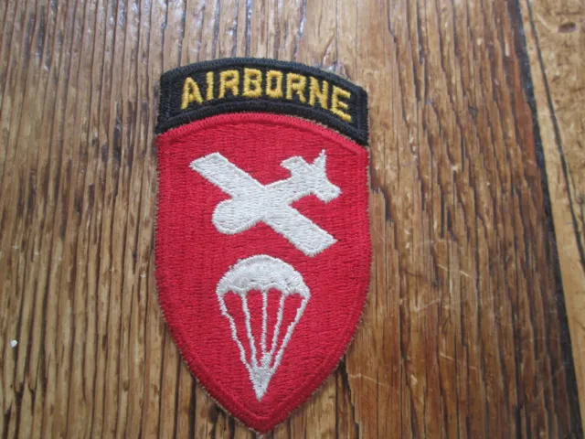 Authentic WW 2 US Army Airborne Command Patch