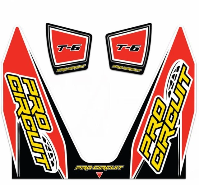 Pro Circuit DC14T6-CRF T-6 Exhaust Decal
