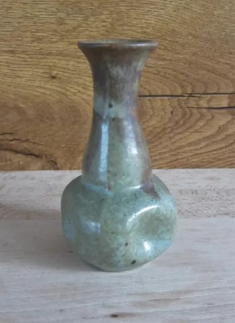 PETIT VASE EN GRES EMAILLE Denbac, Métenier...