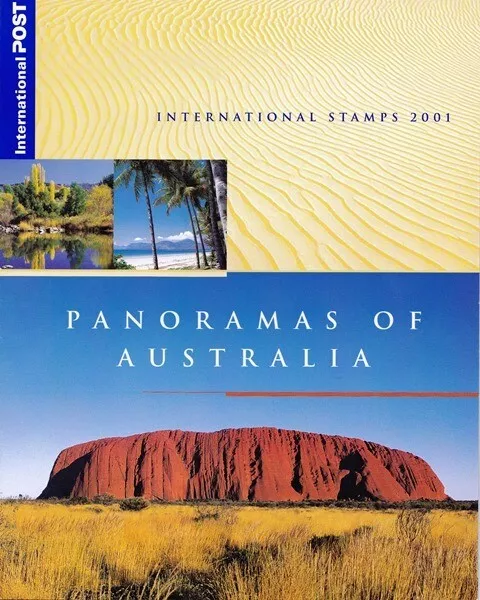Stamp Pack Australia 2001 Panoramas of Australia International Post stamps