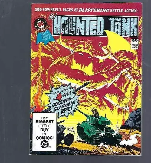 Dc Special Blue Ribbon Digest 12 - Haunted Tank -    Dc Comics