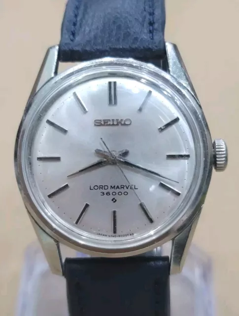 Orologio vintage Seiko Lord Marvel 5740C 23J SS Hi-Beat 36000 bph a carica manuale