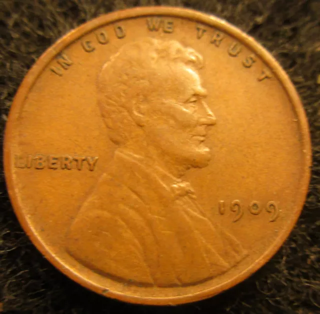 1909 VDB Lincoln Wheat Cent Penny   (UNC ? )    Great Old Coin   6282313
