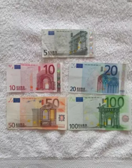 banconote euro prima serie