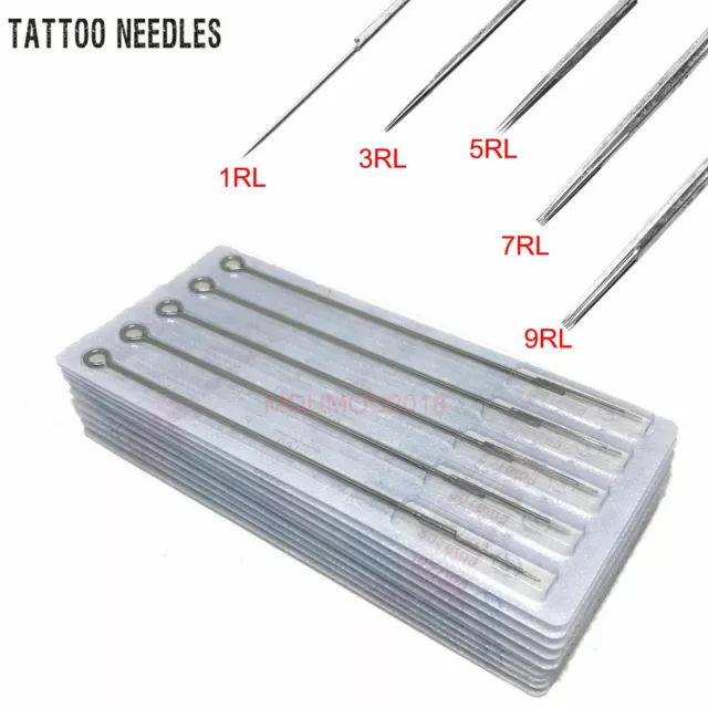 1/3/5/7/9RL Professional Sterile Tattoo Needles Round Liner Needle Tattoo Supply
