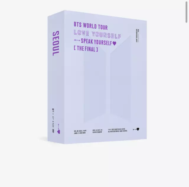 Bts World Tour Love Yourself : Speak Yourself [The Final] Dvd