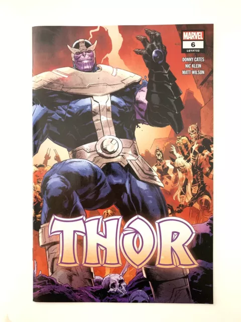 Thor #6 - 2nd Print WRAPAROUND Cover Donny Cates Klein Variant 2020 High grade
