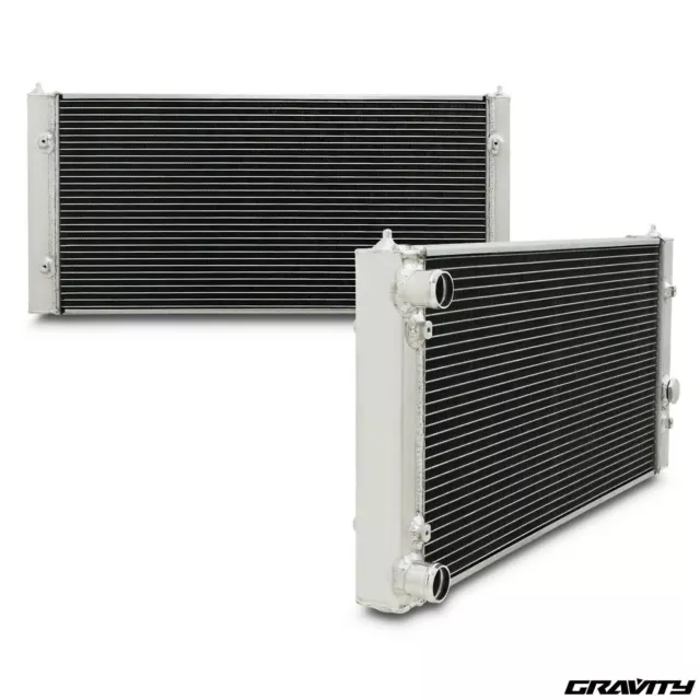 40mm ALUMINIUM ALLOY RACE RADIATOR RAD FOR VW GOLF MK3 2.0 8V 16V GTI 91-99