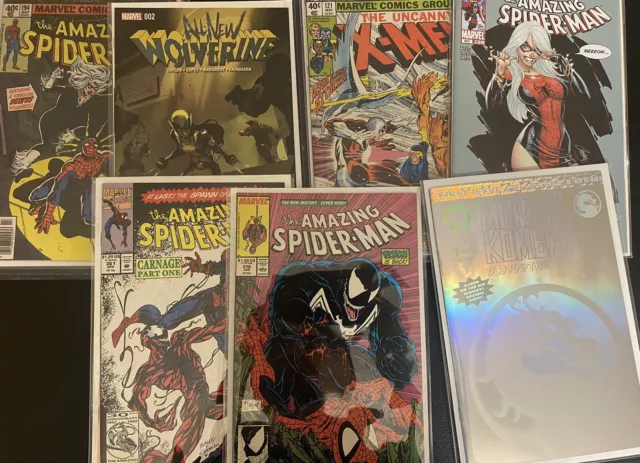 Comic Book Grab Bag Spider-Man 300, Batman 251, ASM 129 Please Read Description