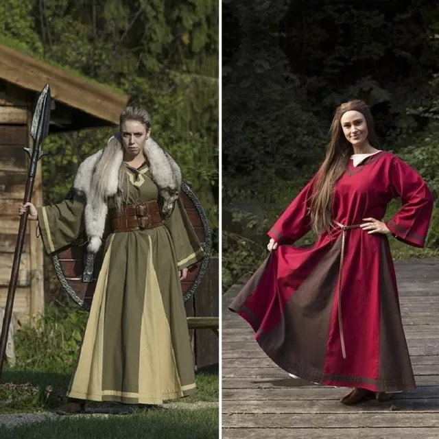 Medieval / Viking Womens Astrid Dress. Perfect for Re-enactment, Costume or LARP