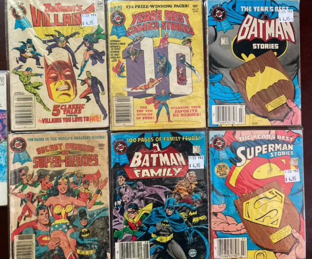 Best Of Dc Blue Ribbon Digest (years Best Comic Stories And More!) 7 Books