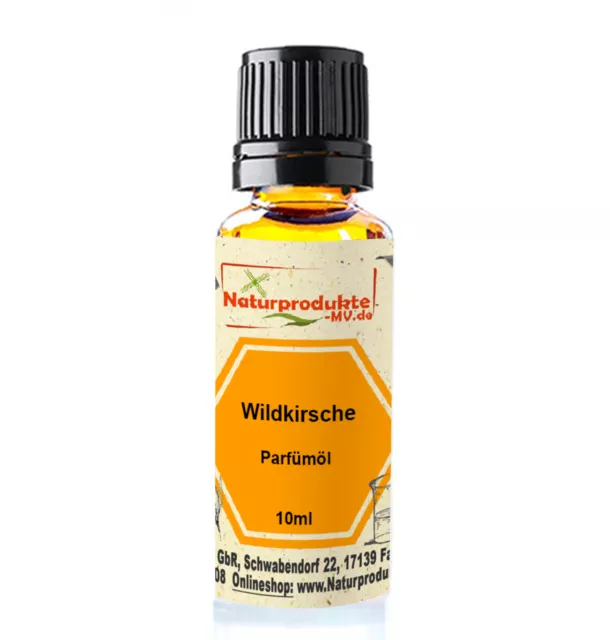 (309 EUR/l) Wildkirsche Duftöl Parfümöl Aromaöl 10 ml
