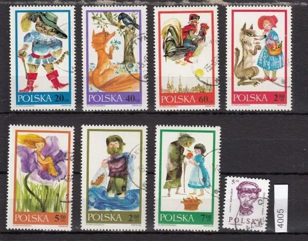 Briefmarken Polen gestempelt