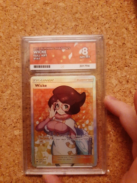 pokemon wicke card Sun & Moon Burning Shadows: - 127/147 - Trainer Pokemon Sun & Moon Burning