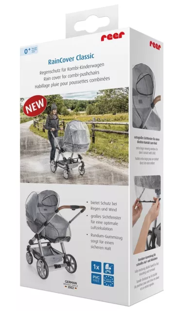 RainCover Classic Regenschutz für Kombi-Kinderwagen 70537