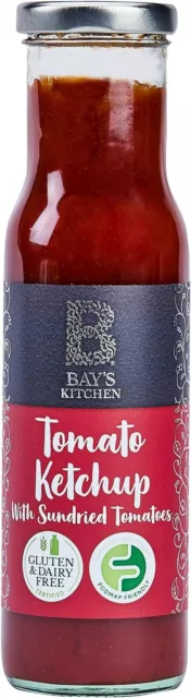 Ketchup pomodoro da cucina Bays con pomodori solari basso FODMAP 270 g confezione da 6