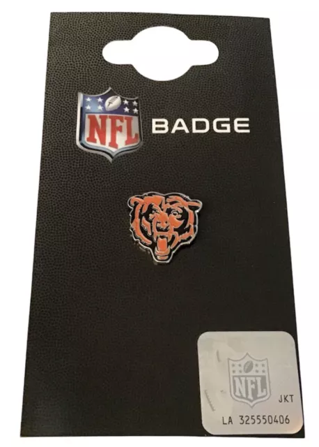 Chicago Bears NFL Team American Football Logo Pin Badge