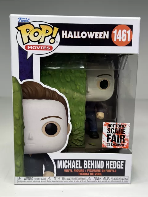 Funko Pop Michael Behind Hedge #1461 Hot Topic Scare Fair ‘23 Excl In Hand NIB
