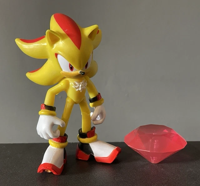 Jakks Pacific - Figura Sonic Super Sonic 6 Cm - Action Figure Snodabile