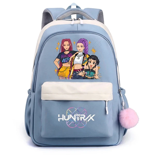 KPOP DEMON HUNTERS Backpack for Children School Bags Daypack for