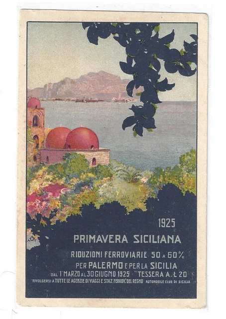 Cartolina Primavera Siciliana - Palermo