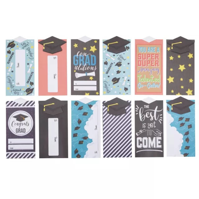 Graduation Money and Gift Card Holder Envelopes for 2023 Graduates (36 Pack)