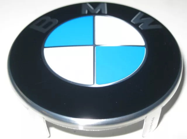BMW Engine Cover Trim Badge Roundel Logo Plaque Metal 11147788967 New Genuine