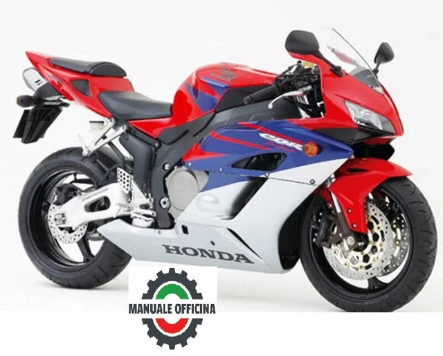 Manuale Officina Honda Cbr 1000 Rr 2004 - 2005 Service Riparazione Tagliando