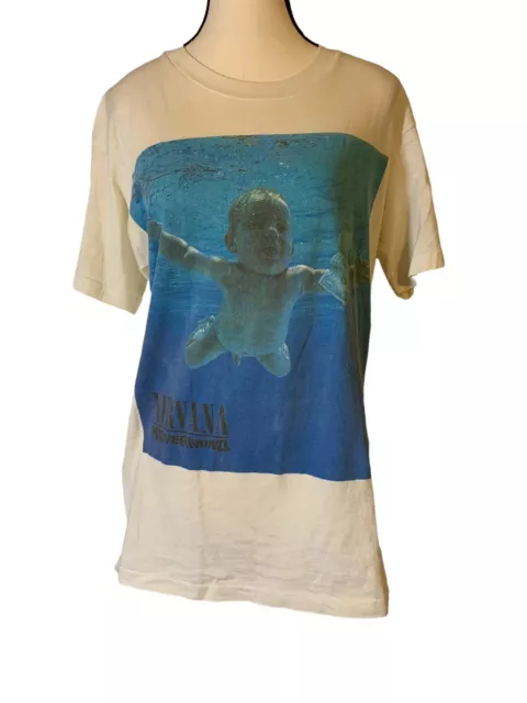 Vintage NIRVANA Nevermind tour Band T-shirt, 90s, Authentic, L,