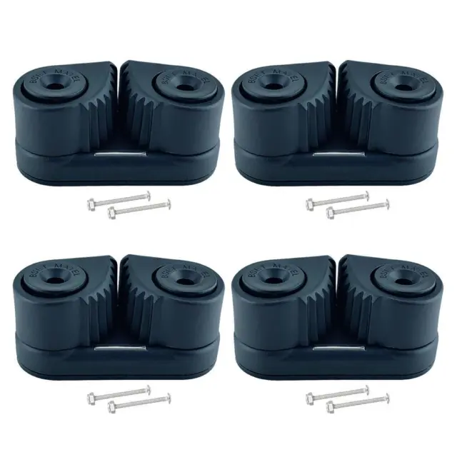 4x Bearing Sailboat Sailboat Sailboat Sail Nylon Composite Cam Cleat