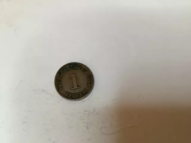 1 Pfennig 1900 F