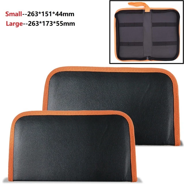 Pinze per sacchetti portautensili e altri strumenti nero + giallo sacchetto impermeabile