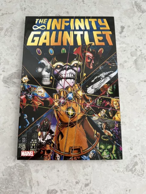 The Infinity Gauntlet TPB Graphic Novel Marvel Comics Amazing Condition