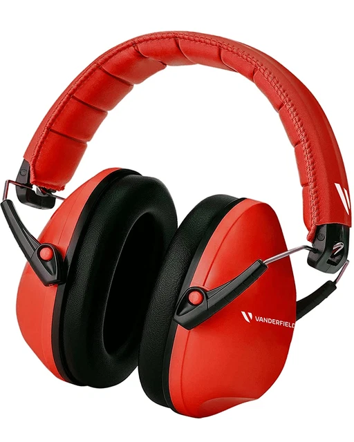 Vanderfields Kids Ear Protection Earmuffs - Toddlers & Children Age 3-16 Years -