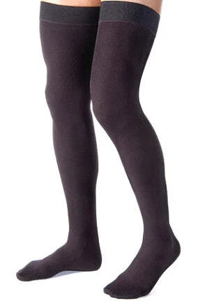 Jobst para hombre 20-30 muslo alto negro mediano
