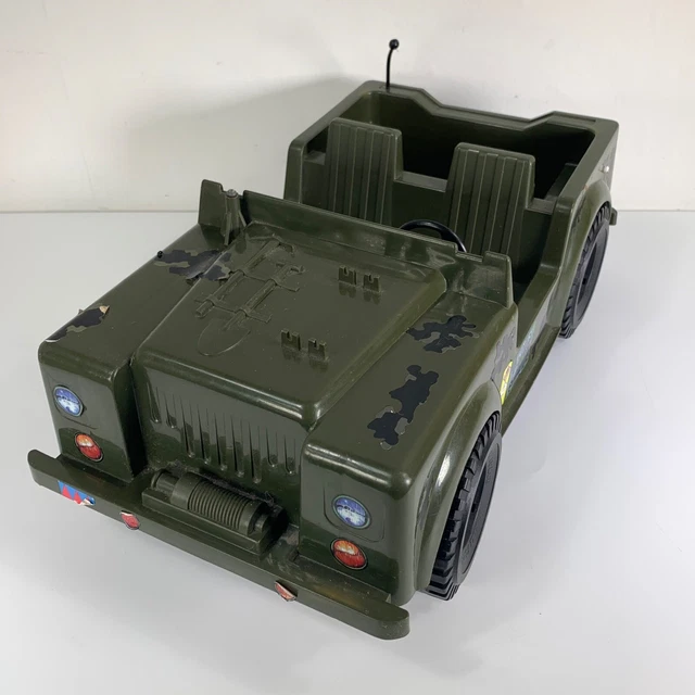 VINTAGE STRIKE FORCE Jeep Vehicle for 12in Action Figures Action Man