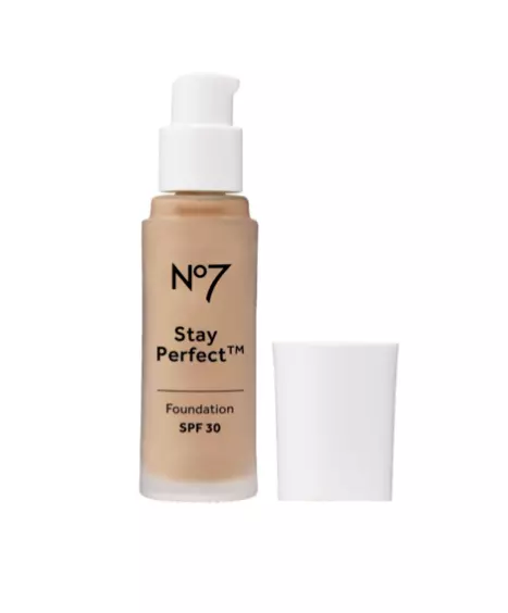 No 7 Stay Perfect Base Calico Todos los Tipos de Piel 24 horas desgaste FPS 30 30 ml 2