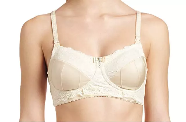 Hot Milk Women's Luminous Maternity and Nursing Bra Champage 38FF