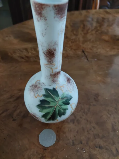 Victorian Milk Glass Vase