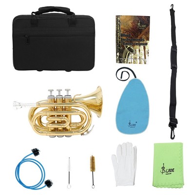 1set sax-Boccaglio pennello pulite con SWAB-Panno pratico 