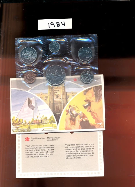 Canada - Prooflike Uncirculated Set - 1984 Mint Sealed