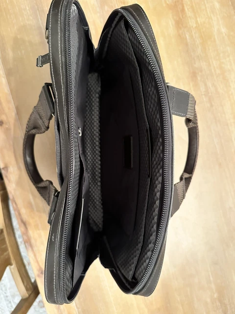 Tumi Alpha Bravo Andrews Slim Briefcase, Anthracite 2
