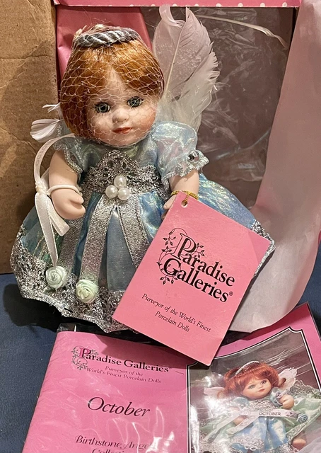 Treasury Collection Paradise Galleries Porcelain Doll, October